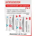Комплект Антипапиллом комплекс 2 в 1 (гель + крем) 2 шт