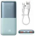 Внешний аккумулятор повербанк Baseus 10000mAh 20W с USB Тип A - USB Тип C 3A 0,3 м кабель