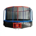 Каркасный батут DfC Jump Basket 16FT-JBSK-B 488х488х265 см , синий/красный