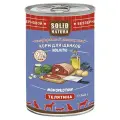 Влажный корм для щенков Телятина Solid Natura Holistic 340 г