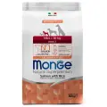 Корм сухой Монж с лососем с рисом для мелких собак Monge Dog Mini Adult Salmone 800 г