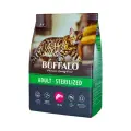 MR.BUFFALO STERILIZED 1,8 кг сухой корм для кошек лосось 3 шт