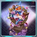 Аниме Фигурка Темная Волшебница из Yu-Gi-Oh! с двумя головами 37cm