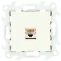 Розетка компьютерная RJ45 кат 5e UTP Слоновая кость (бежевая) 2410598-031