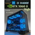 Игровой ПК RTX 5060 Ti (16gb) Intel i5 14400F DDR5 32GB SSD m2 1tb ARGB Bunker