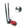 Wi-Fi PCI-E Адаптер 7260AC Pro, 2.4/5 ГГц, 1200 Мбит/сек, Bluetooth 4.0, Сетевая Карта для ПК, для Компьютера
