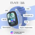 Детские смарт-часы Elari KidGram Watch 4G синий