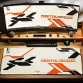 Игровой коврик для мыши DigitalRazor Branded Orange 900x400x4mm, белый, оранжевый