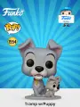 Фигурка Funko POP! Disney Lady and the Tramp Tramp w/Puppy (1554) 83569