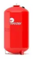 Расширительный бак на отопление 50 л. Wester WRV 50 (цвет красный)