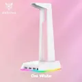 Подставка для наушников белая Onikuma ST-02 Oni White c RGB подсветкой