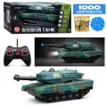Танк на радиоуправлении BT0030 «Боевой расчет» — водяные снаряды, зарядка от USB
