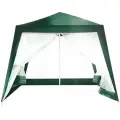 Шатер закрытый HS-003 с москитной сеткой, 3*3м, зеленый 1 шт
