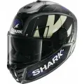 Мотошлем интеграл SHARK SPARTAN RS STINGREY MAT Antracite/Antracite/Blue, M
