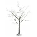 Светящееся заснеженное деревце с инеем, 600 тёплых белых микро LED-огней, 180 см, уличное, Kaemingk 492416