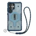 Чехол + шнурок с поддержкой MAGSAFE Uag Pathfinder Clear для Samsung Galaxy S25 Ultra, (Active Blues Lanyard)