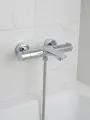 ESKO. Смеситель термостатический для ванны и душа с изливом T55540, хром