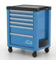 Тележка инструментальная Premium с 5 ящиками, 772х522х960h мм, цвет синий, Ferrum 12.305-5015/5015