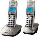 Радиотелефон Panasonic KX-TG2512 RUN, платиновый, DECT/GAP, 50 номеров, громкая связь