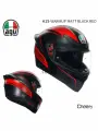 AGV K1S Мотоциклетный шлем красный-черный матовый L