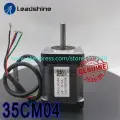 Настоящий Leadshine NEMA 14 шаговый двигатель 35CM04 1,4 А Ток 0,4 Н. М крутящий момент 47 мм Длина корпуса двигателя 1,8 градусов шаговый двигатель, 5-D4.5 mm Shaft