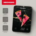 Весы кухонные редмонд SK1800, черный мрамор, точность взвешивания 1 г, до 10 кг.