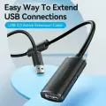 Кабель удлинитель USB2.0 АM/AF 20м Vention (CBKBQ) активный