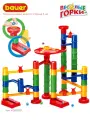 Динамический конструктор Bauer Веселые горки, для детей от 3-х лет, 81 деталь, STEM