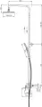 Душевая система Splenka для ванны и душа S31.24.09