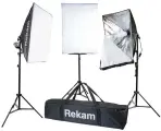 Комплект флуоресцентных осветителей Rekam CL-375-FL3-SB Kit с софтбоксами