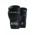 Боксерские перчатки тренировочные Manto Impact Leather - Black (16 oz)