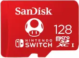 Карта памяти SanDisk microSD 128GB microSDXC Class 10 UHS-I A1 C10 V30 U3 for Nintendo Switch 100MB/s SDSQXAO-128G-GNCZN