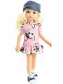 Кукла Paola Reina - Кукла Claudia/Клаудиа 04698 в платье с собачками, 32 см - Паола Рейна 8431031046989