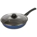 Сковорода KALITVA Сатин (экономика) 20 см синий/черный 20 см 16 см 2 мм 20 см 2 мм