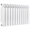 Радиатор Halsen BS 500/100, биметаллический, 14 секций, боковая установка, белый