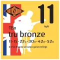 Набор струн Rotosound TRU BRONZE TB11, 1 уп.
