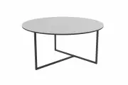 Стол журнальный Калифорния Маджоре Glass Белая Lacobel Размеры: Высота 390мм Глубина 800мм Ширина 800мм