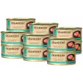 Корм влажный Grandorf Cat для кошек с филе тунца и мясом лосося, 70 г х 12 шт