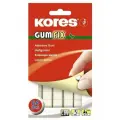 Клейкая лента -масса KORES Gum Fix удаляемая 84 шт/уп