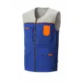 Союзспецодежда Жилет Профессионал василек/св-серый, р. 52-54 рост 182-188 2000000161587