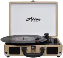 Виниловый проигрыватель Alive Audio GLAM Latte, c Bluetooth