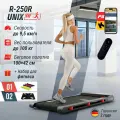 Беговая дорожка UNIX Fit R-250R, компактная 130 х 59 х 11 см, система амортизации + в подарок набор для фитнеса