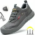 Дышащие рабочие кроссовки для мужчин Защитная обувь Рабочая обувь с защитой от ударов