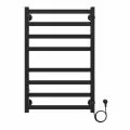 Полотенцесушитель электрический Azario Palermo 500x800 П8 AZ83858B диммер справа Черный Италия