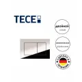 Панель смыва TECE для унитаза TECEnow (9240401), пластиковая , с двумя клавишами, хром глянцевый