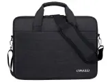 Сумка для ноутбука 18 дюймов с двумя отделениями черная
