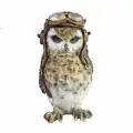 Фигура декоративная Сова-авиатор 10*19*12см KSMR-718136/D193