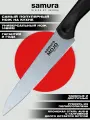 Нож кухонный Samura MOJO универсальный 148 мм, корроз.-стойкая сталь, полипропилен чёрн. SMJ-0023B