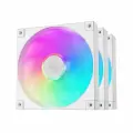 Комплект вентиляторов (3шт.) DEEPCOOL FD14 ARGB WH-3 IN 1 140x140x25мм (PWM, ARGB, белый, 400-1650об/мин) Color BOX