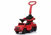 Толокар электромобиль Mercedes-Benz A010AA-H с родительской ручкой, бортиками, багажником, машина каталка до 30 кг, 3-7 лет